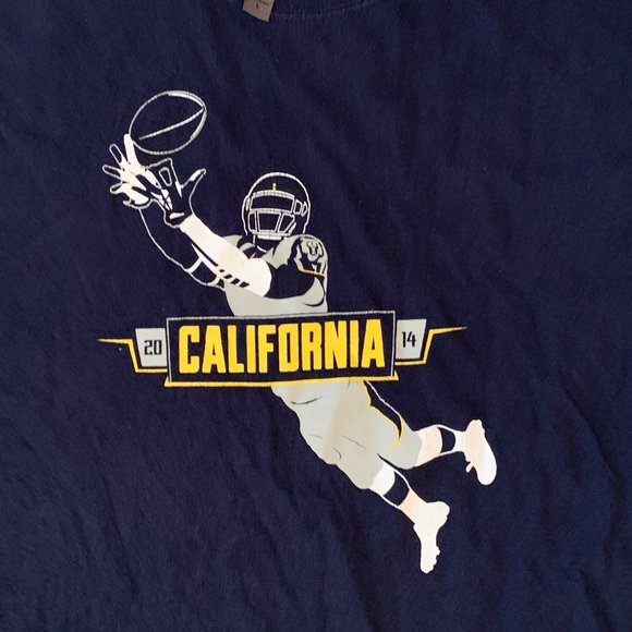 California Golden Bears Football Shirt 2014 Large - Picture 2 of 3